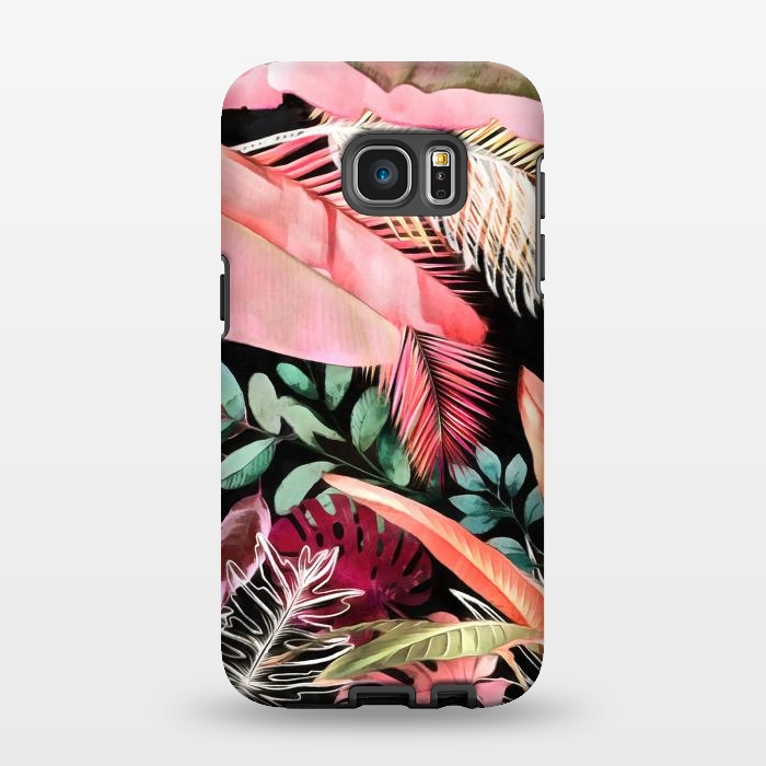 Galaxy S7 EDGE StrongFit Tropical Foliage 051 by amini54