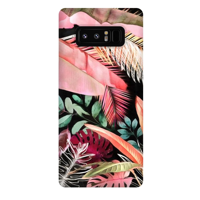 Galaxy Note 8 StrongFit Tropical Foliage 051 by amini54