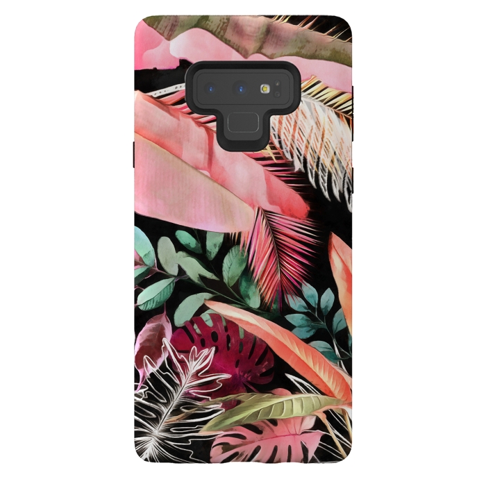 Galaxy Note 9 StrongFit Tropical Foliage 051 by amini54