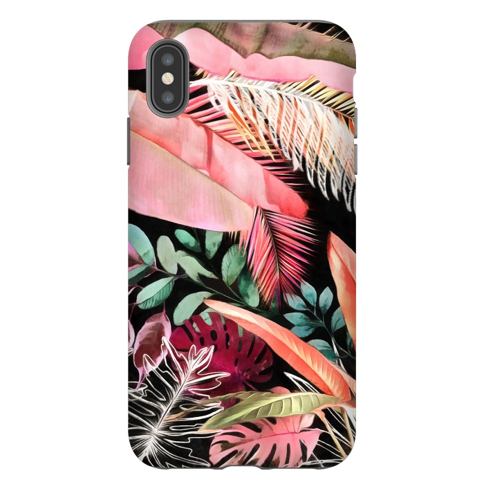 iPhone Xs Max StrongFit Tropical Foliage 051 by amini54
