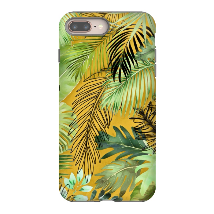 iPhone 7 plus StrongFit Tropical Foliage 061 by amini54