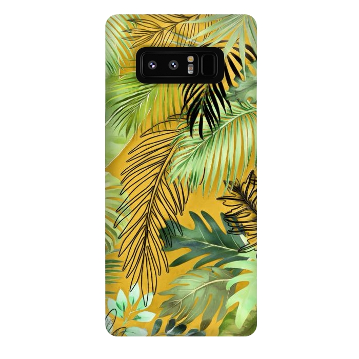 Galaxy Note 8 StrongFit Tropical Foliage 061 by amini54