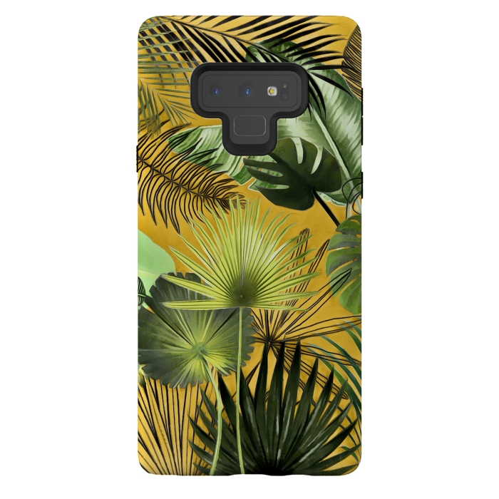 Galaxy Note 9 StrongFit Tropical Foliage 062 by amini54