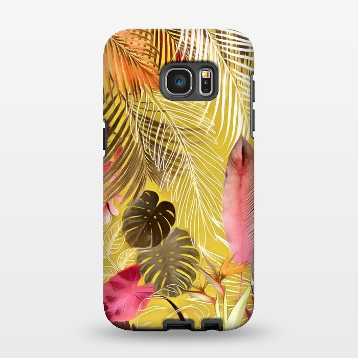 Galaxy S7 EDGE StrongFit Tropical Foliage 071 by amini54