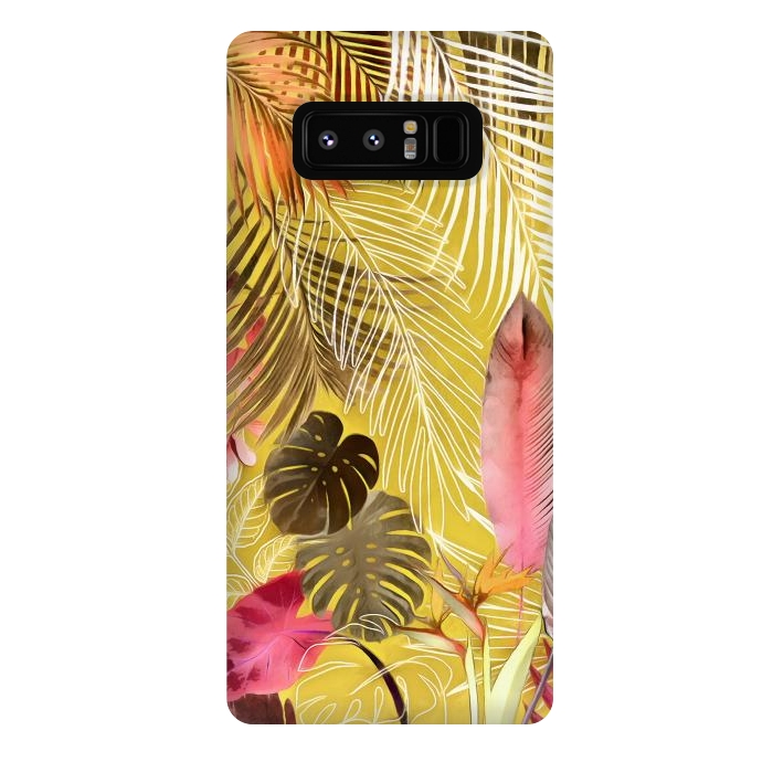 Galaxy Note 8 StrongFit Tropical Foliage 071 by amini54