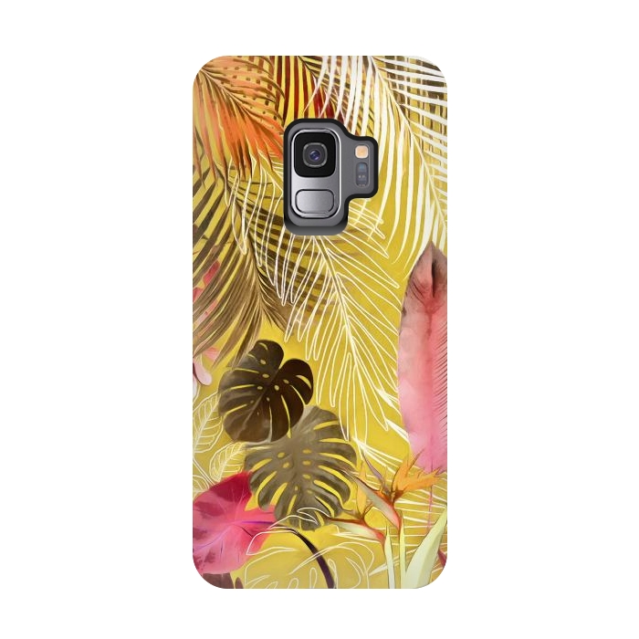 Galaxy S9 StrongFit Tropical Foliage 071 by amini54