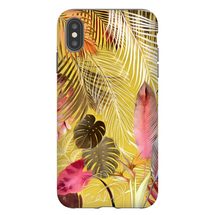 iPhone Xs Max StrongFit Tropical Foliage 071 by amini54