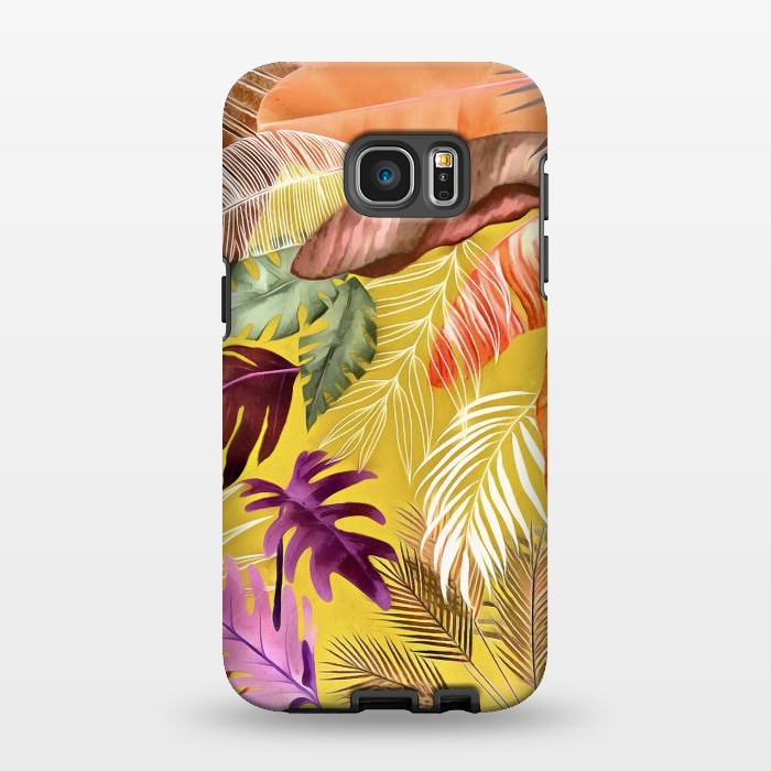Galaxy S7 EDGE StrongFit Tropical Foliage 072 by amini54