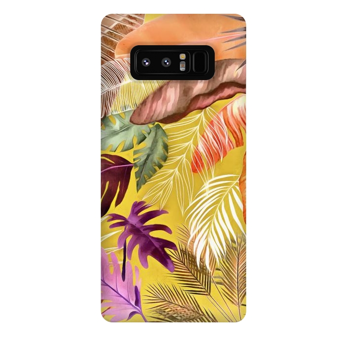 Galaxy Note 8 StrongFit Tropical Foliage 072 by amini54