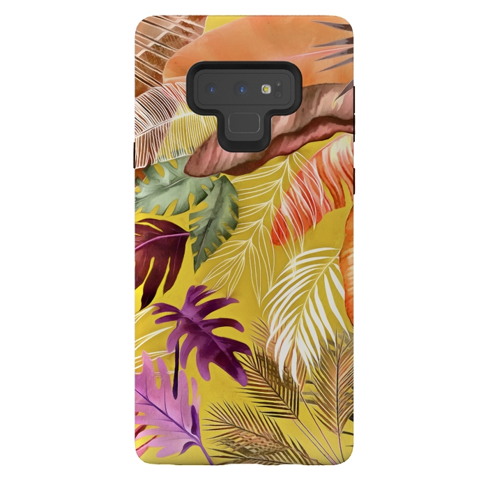 Galaxy Note 9 StrongFit Tropical Foliage 072 by amini54
