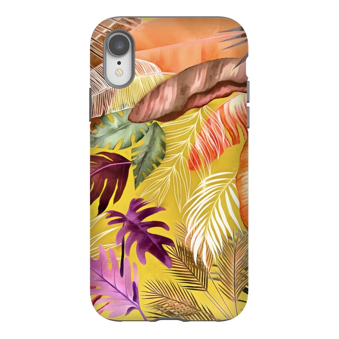 iPhone Xr StrongFit Tropical Foliage 072 by amini54