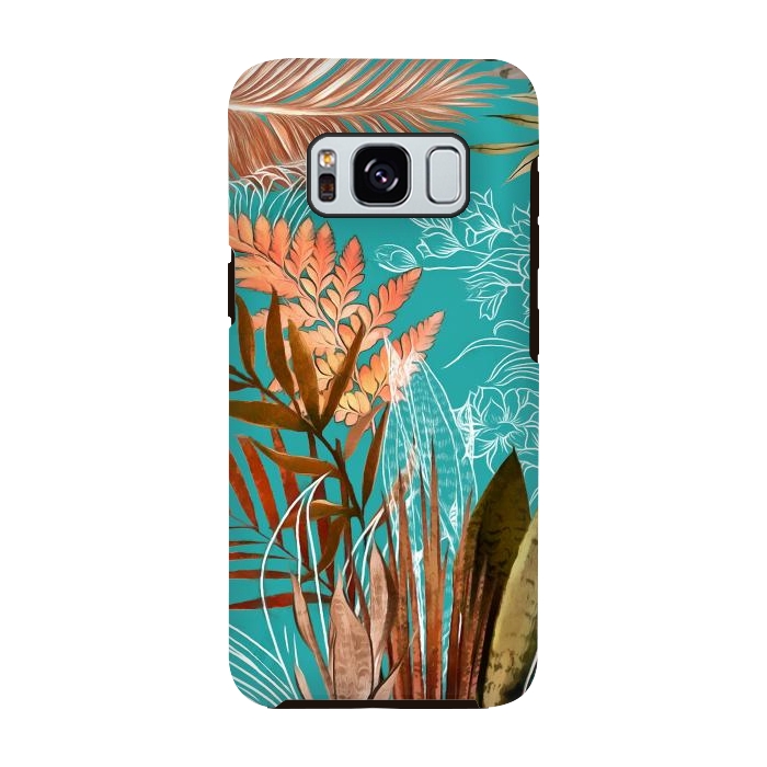 Galaxy S8 StrongFit Tropical Foliage 081 by amini54