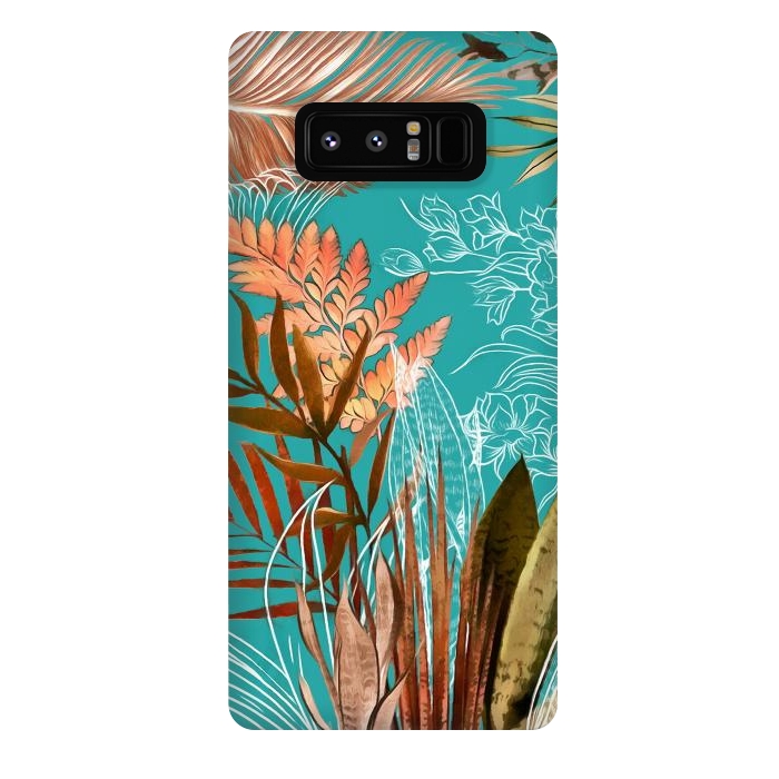 Galaxy Note 8 StrongFit Tropical Foliage 081 by amini54