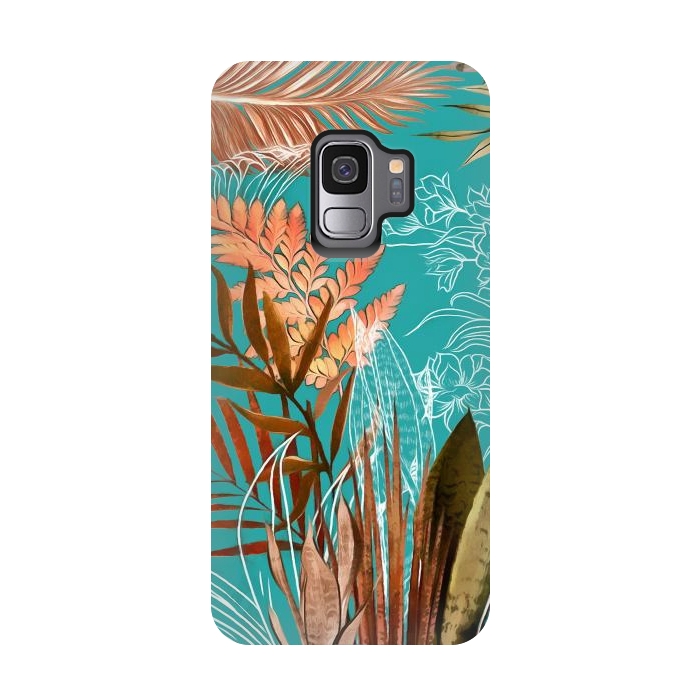 Galaxy S9 StrongFit Tropical Foliage 081 by amini54
