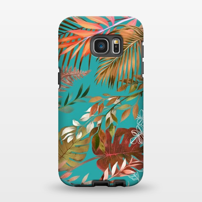 Galaxy S7 EDGE StrongFit Tropical Foliage 082 by amini54
