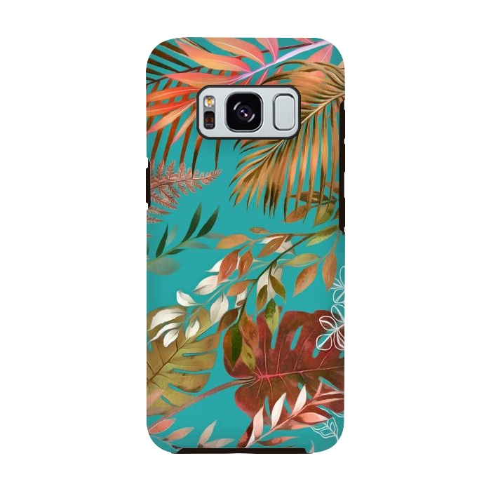 Galaxy S8 StrongFit Tropical Foliage 082 by amini54