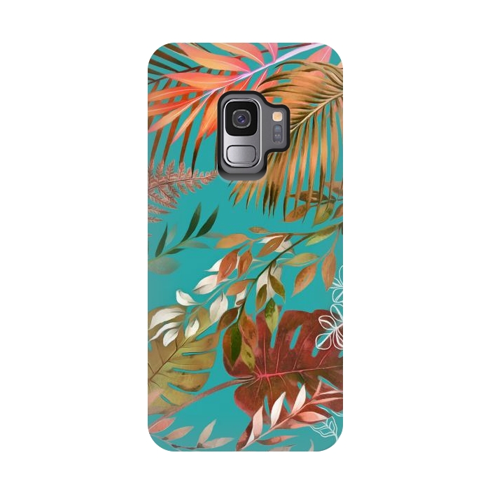 Galaxy S9 StrongFit Tropical Foliage 082 by amini54