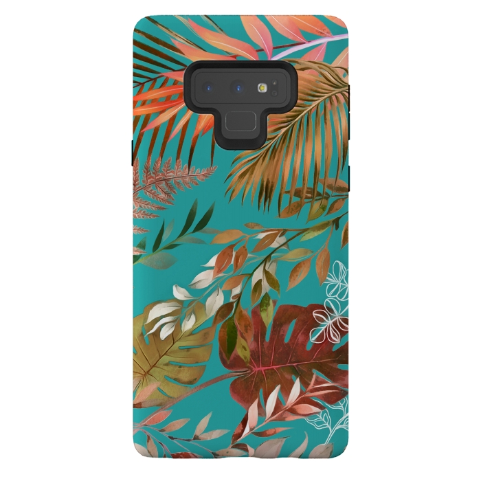 Galaxy Note 9 StrongFit Tropical Foliage 082 by amini54