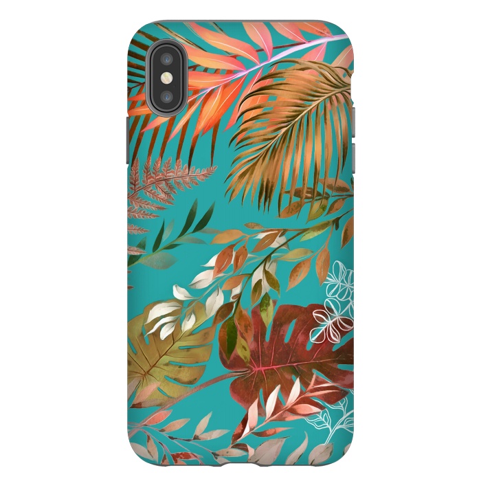 iPhone Xs Max StrongFit Tropical Foliage 082 by amini54