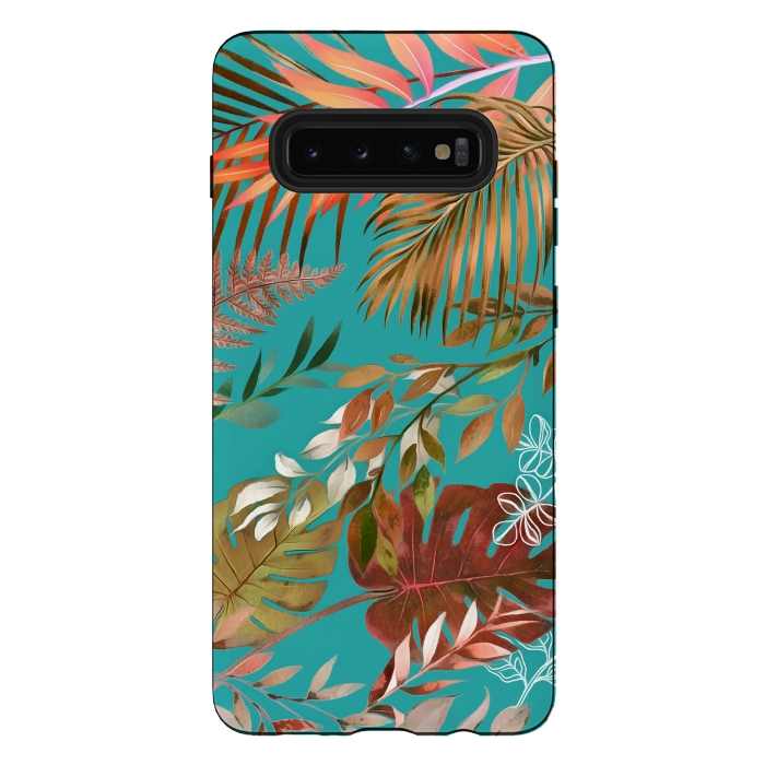 Galaxy S10 plus StrongFit Tropical Foliage 082 by amini54