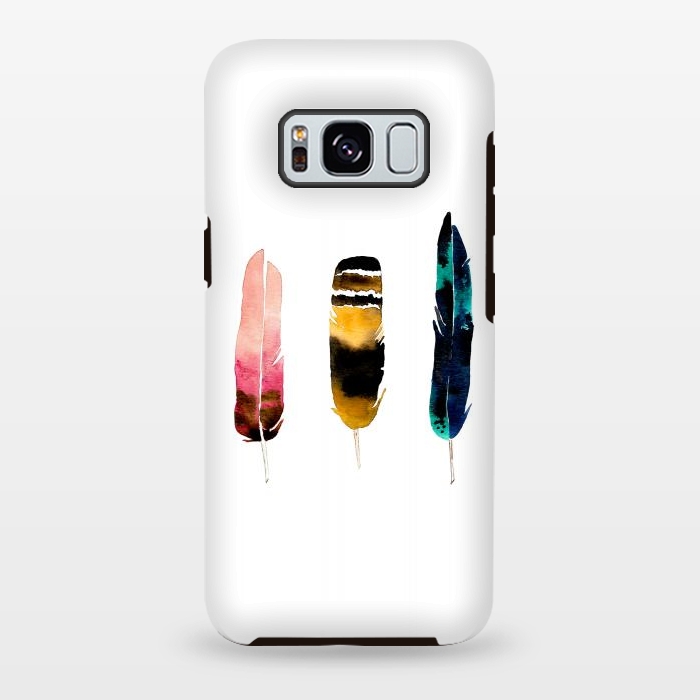 Galaxy S8 plus StrongFit Feather Warmth  by Amaya Brydon