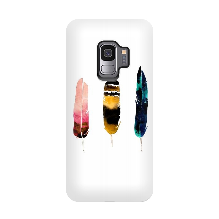Galaxy S9 StrongFit Feather Warmth  by Amaya Brydon