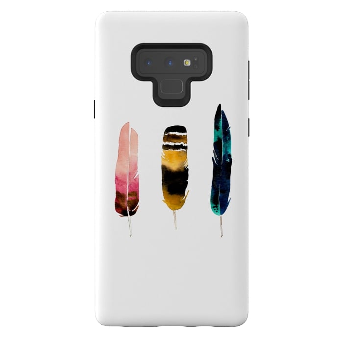 Galaxy Note 9 StrongFit Feather Warmth  by Amaya Brydon