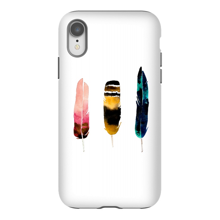 iPhone Xr StrongFit Feather Warmth  by Amaya Brydon