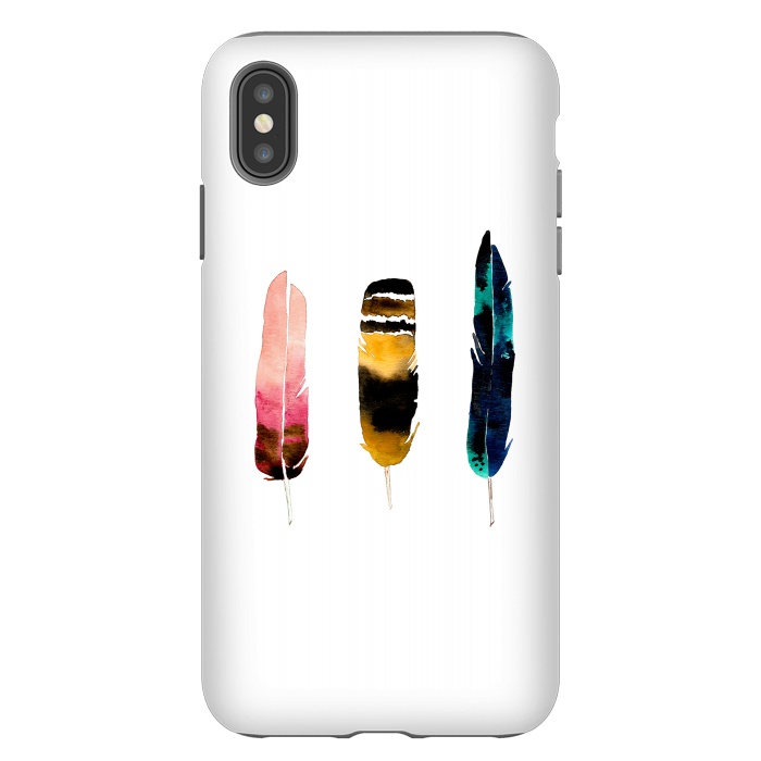 iPhone Xs Max StrongFit Feather Warmth  by Amaya Brydon