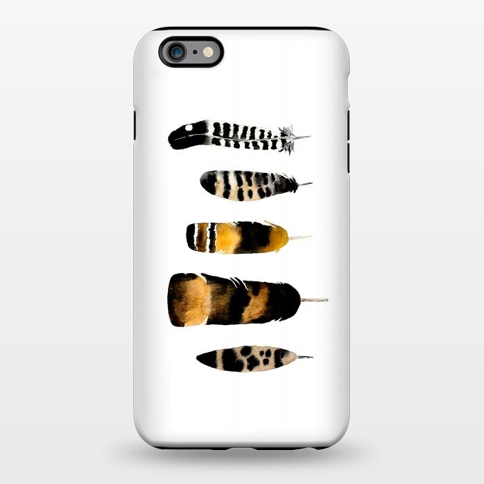 iPhone 6/6s plus StrongFit Toasted Feather by Amaya Brydon
