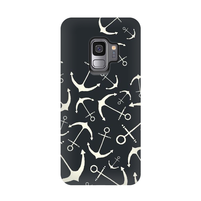 Galaxy S9 StrongFit Nautical Drop  by Amaya Brydon