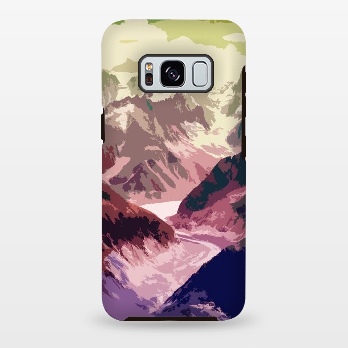 Galaxy S8 plus StrongFit Mountain River by Creativeaxle