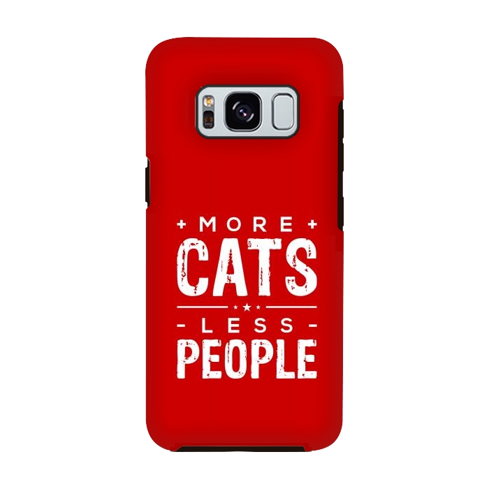 Galaxy S8 StrongFit more cats less people by TMSarts