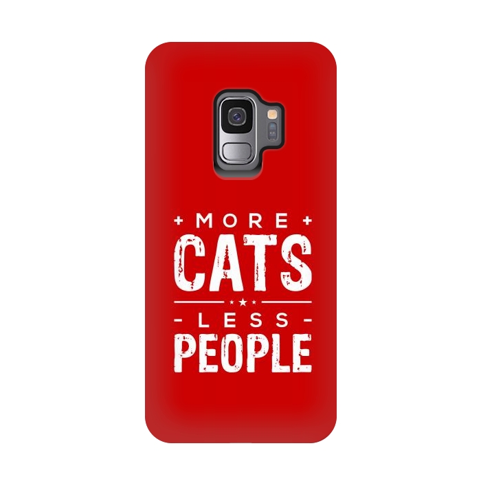 Galaxy S9 StrongFit more cats less people by TMSarts