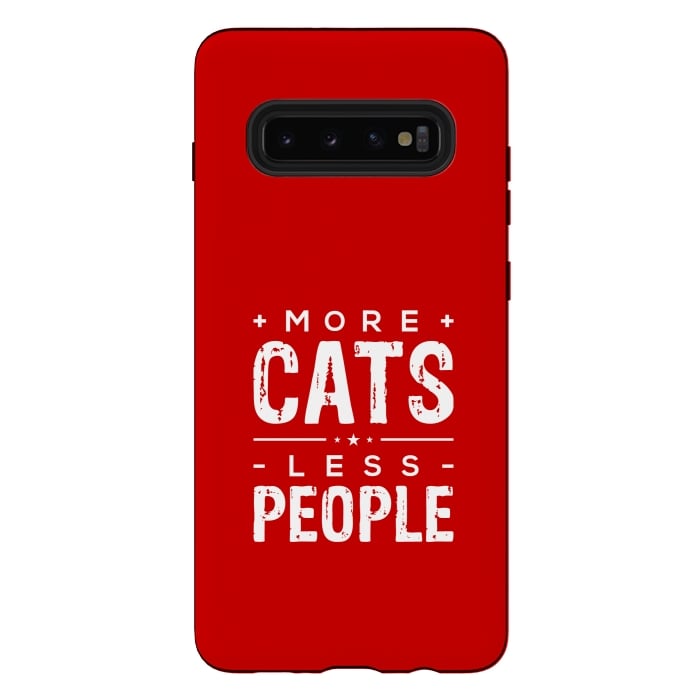 Galaxy S10 plus StrongFit more cats less people by TMSarts