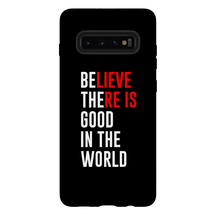 Galaxy S10 plus StrongFit believe there is good by TMSarts