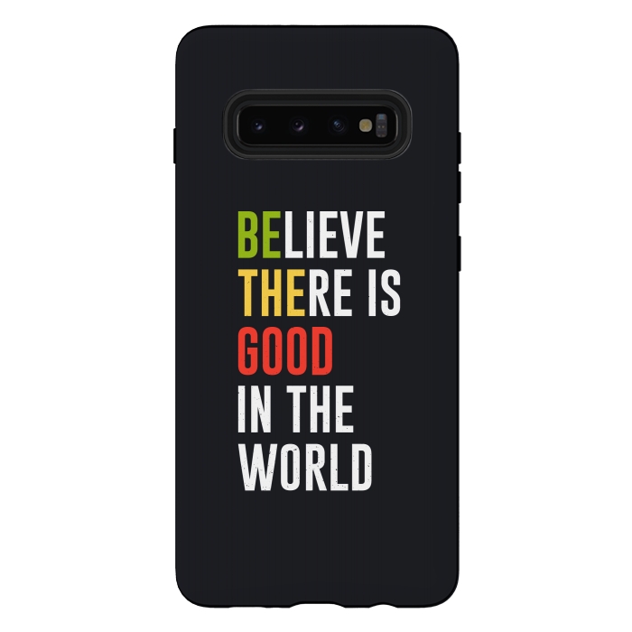 Galaxy S10 plus StrongFit believe the good by TMSarts