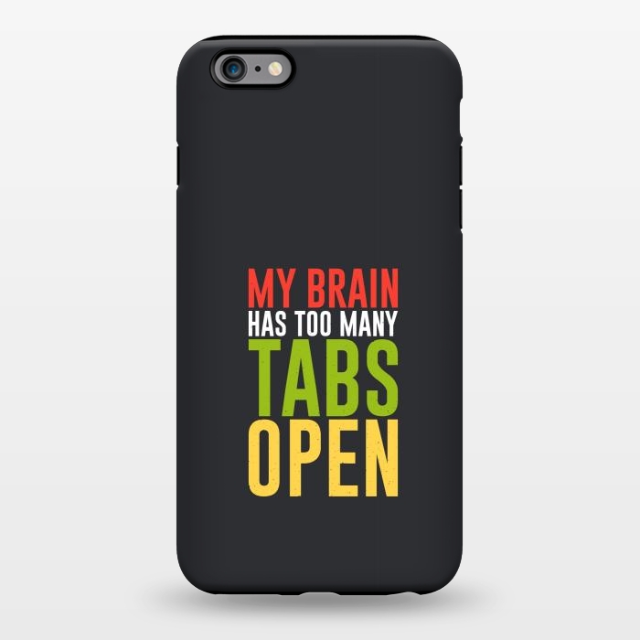 iPhone 6/6s plus StrongFit brain tabs open by TMSarts