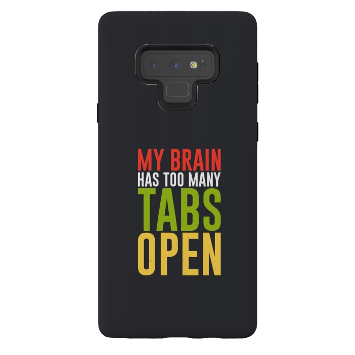 Galaxy Note 9 StrongFit brain tabs open by TMSarts