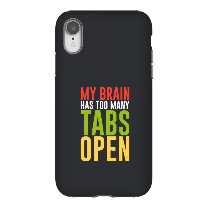 iPhone Xr StrongFit brain tabs open by TMSarts