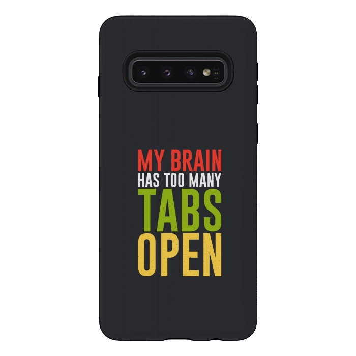 Galaxy S10 StrongFit brain tabs open by TMSarts
