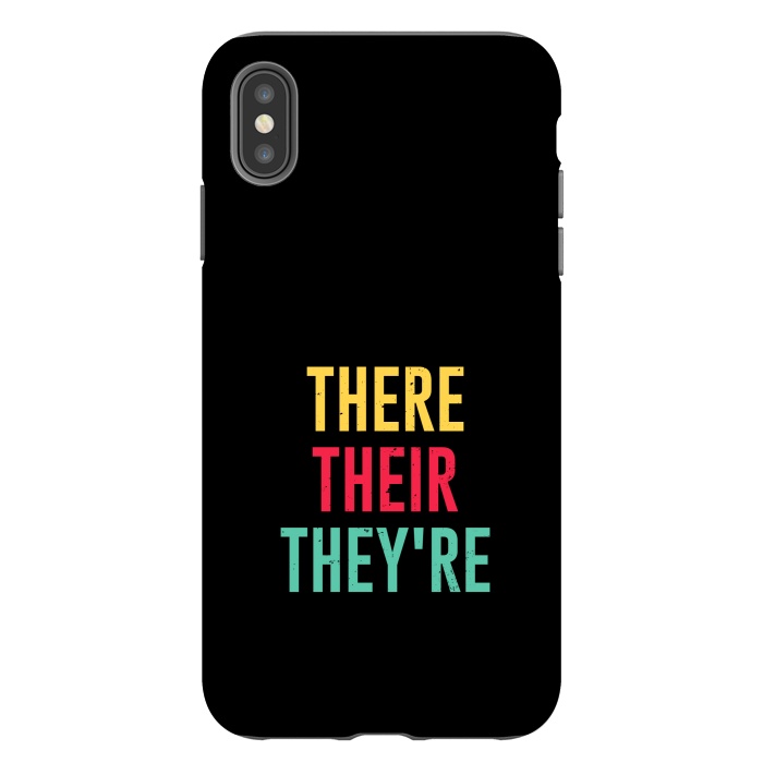 iPhone Xs Max StrongFit there their theyre by TMSarts