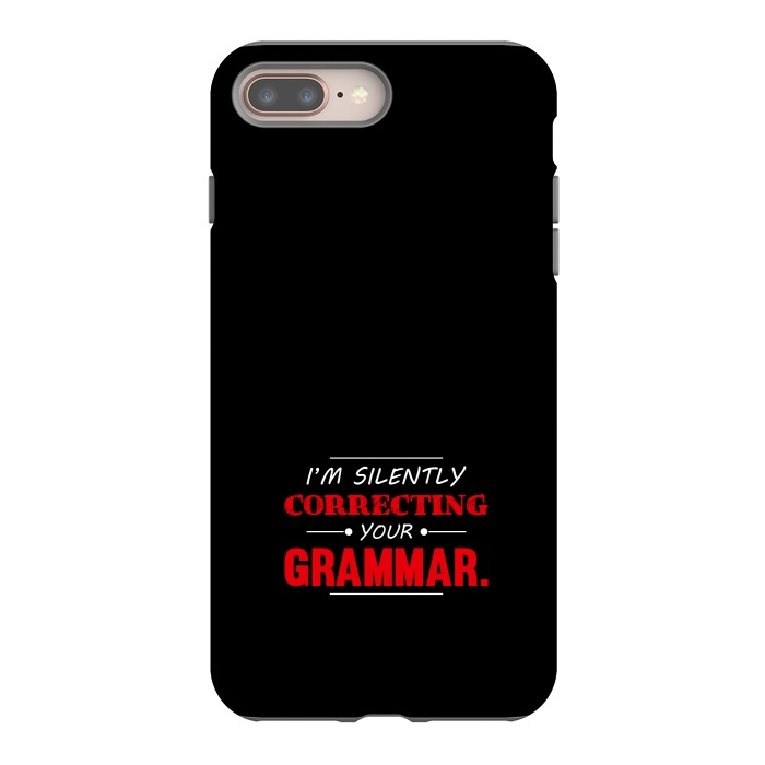iPhone 7 plus StrongFit correcting your grammar by TMSarts
