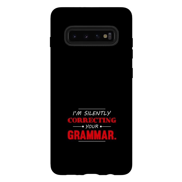 Galaxy S10 plus StrongFit correcting your grammar by TMSarts