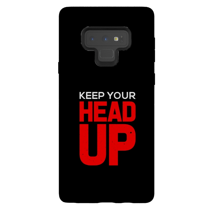 Galaxy Note 9 StrongFit keep your head up by TMSarts