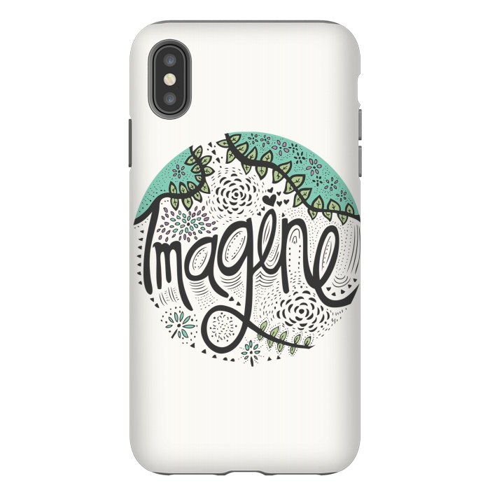 iPhone Xs Max StrongFit Imagine by Pom Graphic Design