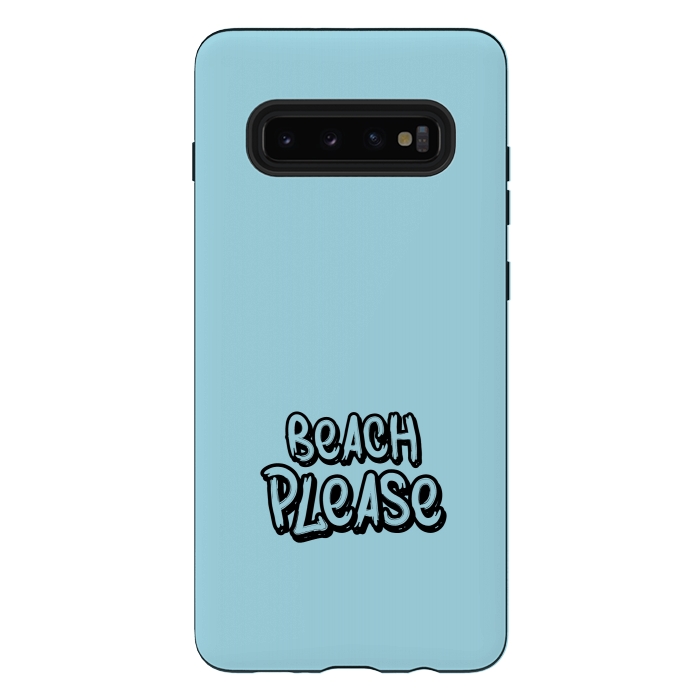 Galaxy S10 plus StrongFit beach please  by TMSarts