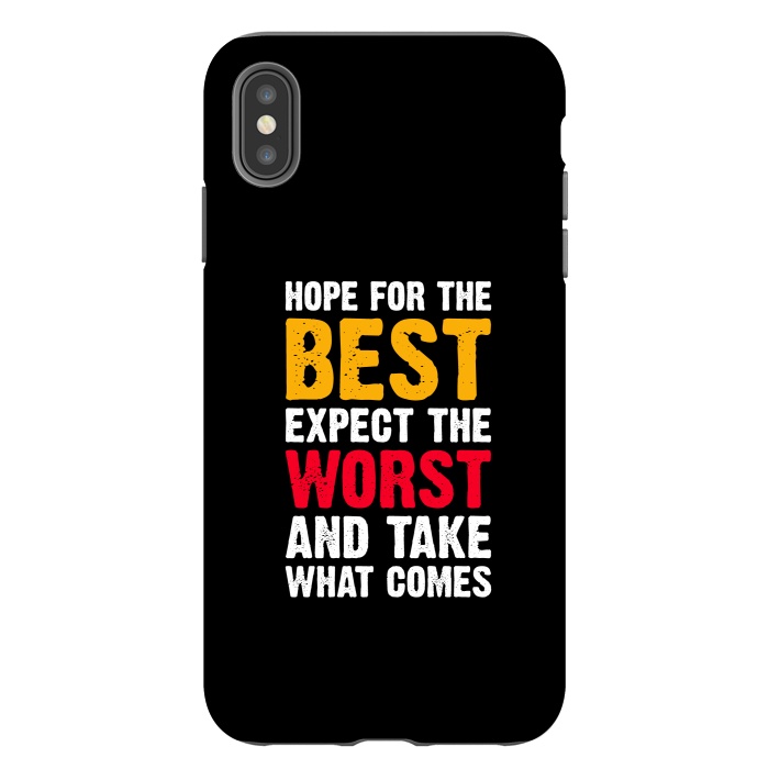 iPhone Xs Max StrongFit hope for the best by TMSarts