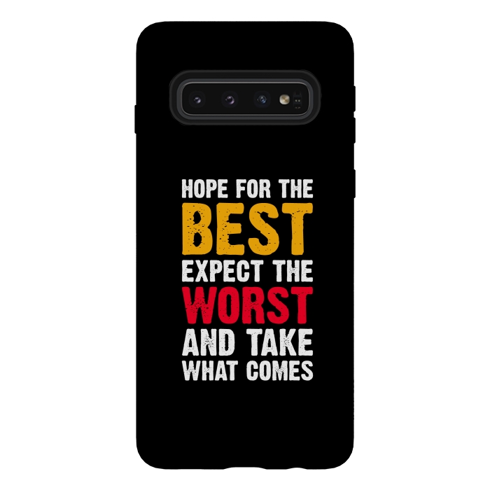 Galaxy S10 StrongFit hope for the best by TMSarts
