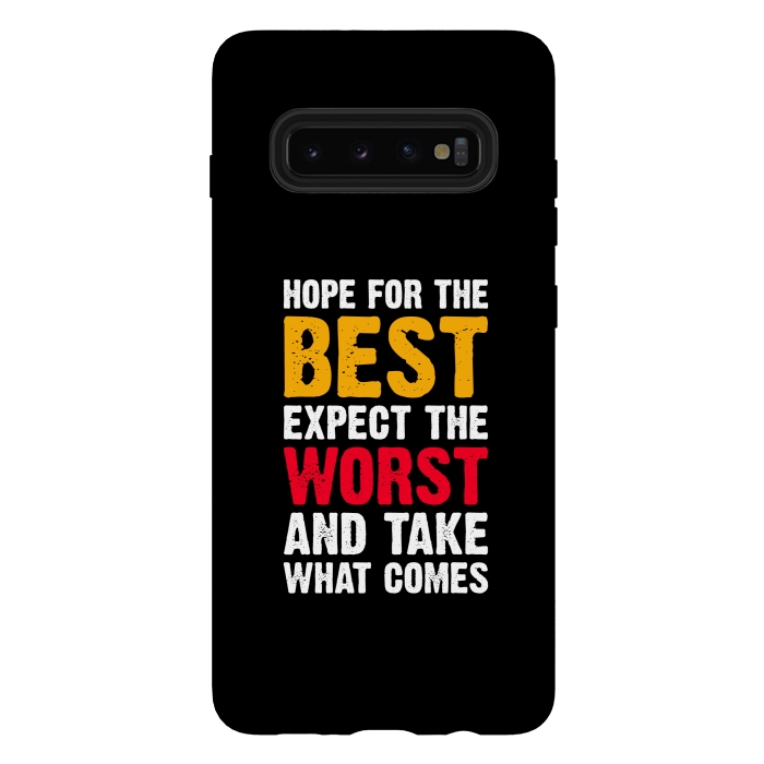Galaxy S10 plus StrongFit hope for the best by TMSarts
